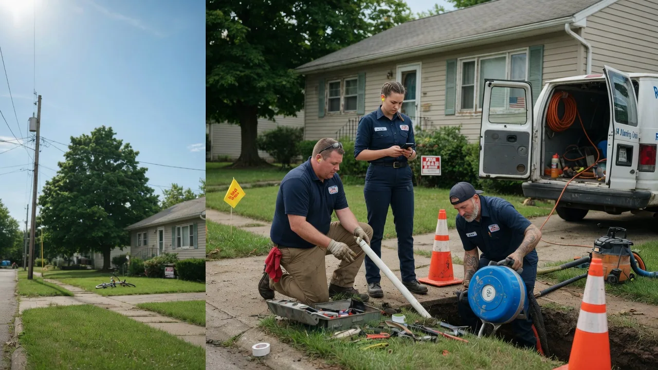 Sewer Line Repair in Leesburg, OH near me